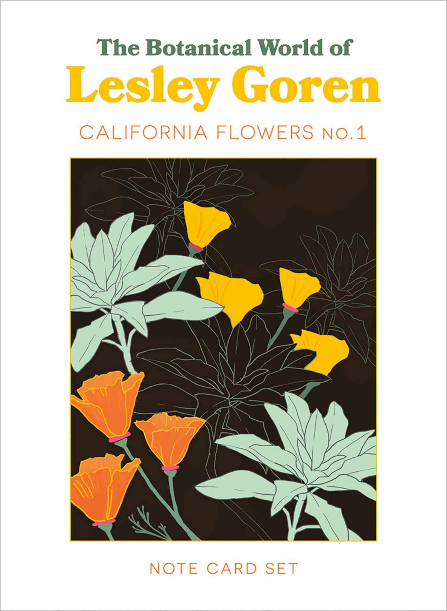 Cover image for The Botanical World of Lesley Goren ISBN 9781597145022